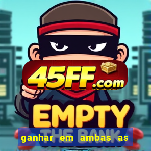 ganhar em ambas as partes do jogo